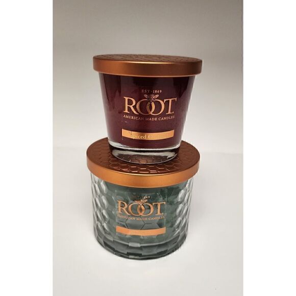 ROOT Beeswax Blend Scented Candle 12oz Bayberry/ 6.30z Spiced Orchard - Picture 3 of 9